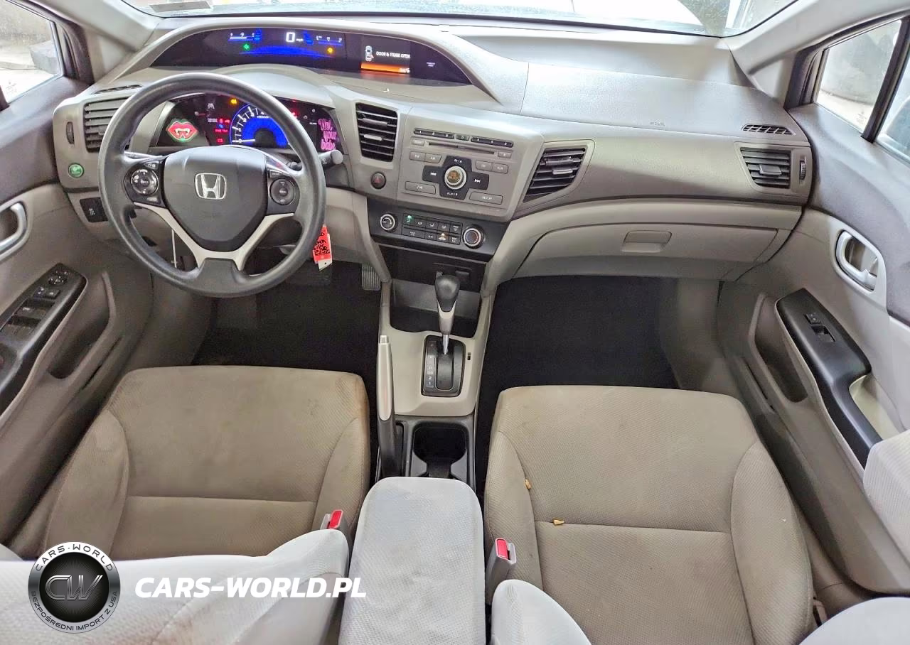 2012 Honda Civic Lx VIN:19XFB2F59CE358227 - 8