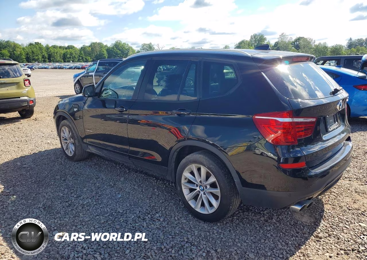 2017 BMW X3 xDrive28I VIN:5UXWX9C51H0D99287 - 2