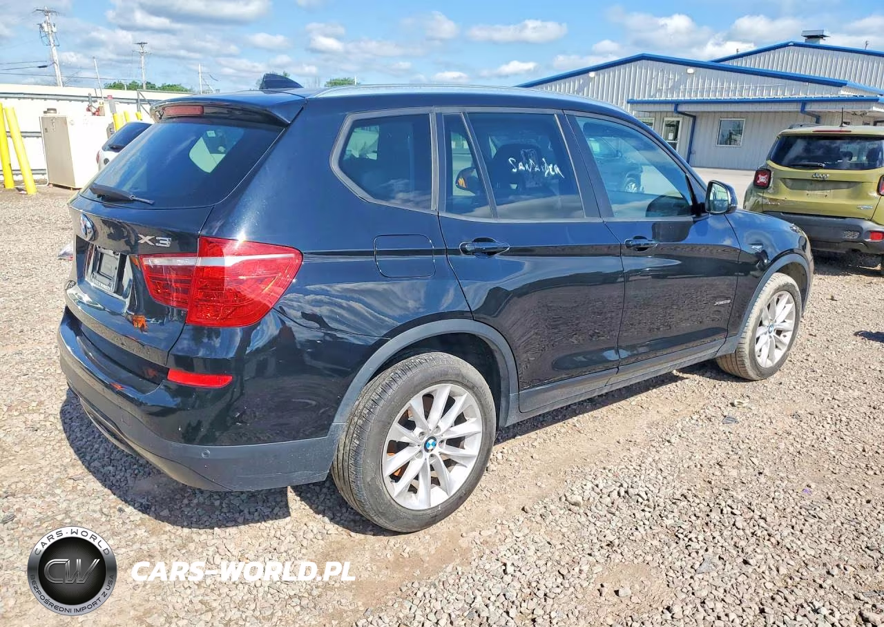 2017 BMW X3 xDrive28I VIN:5UXWX9C51H0D99287 - 3