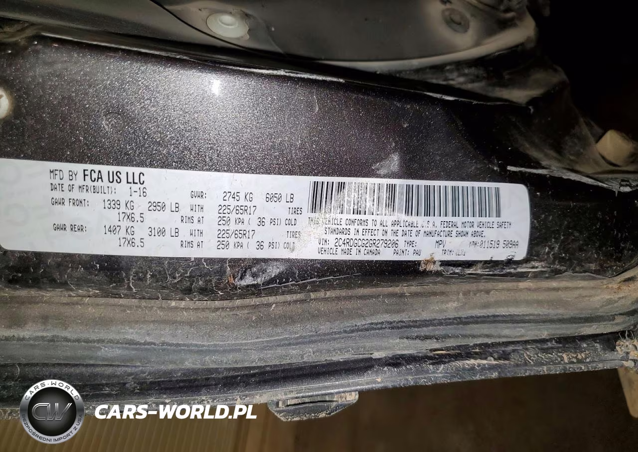 2016 Dodge Grand Caravan Sxt VIN:2C4RDGCG2GR279206 - 13