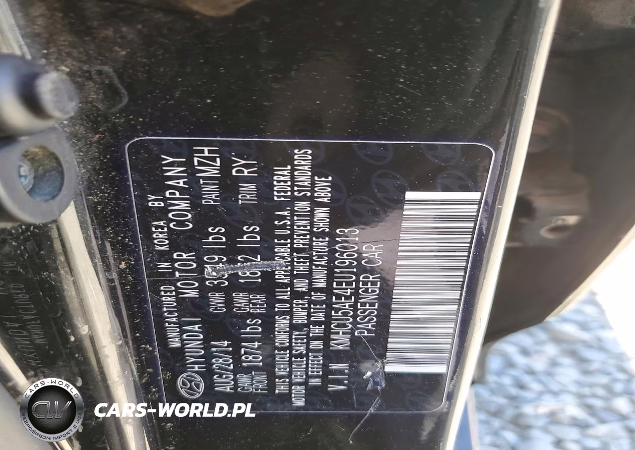 2014 Hyundai Accent Se VIN:KMHCU5AE4EU196013 - 13
