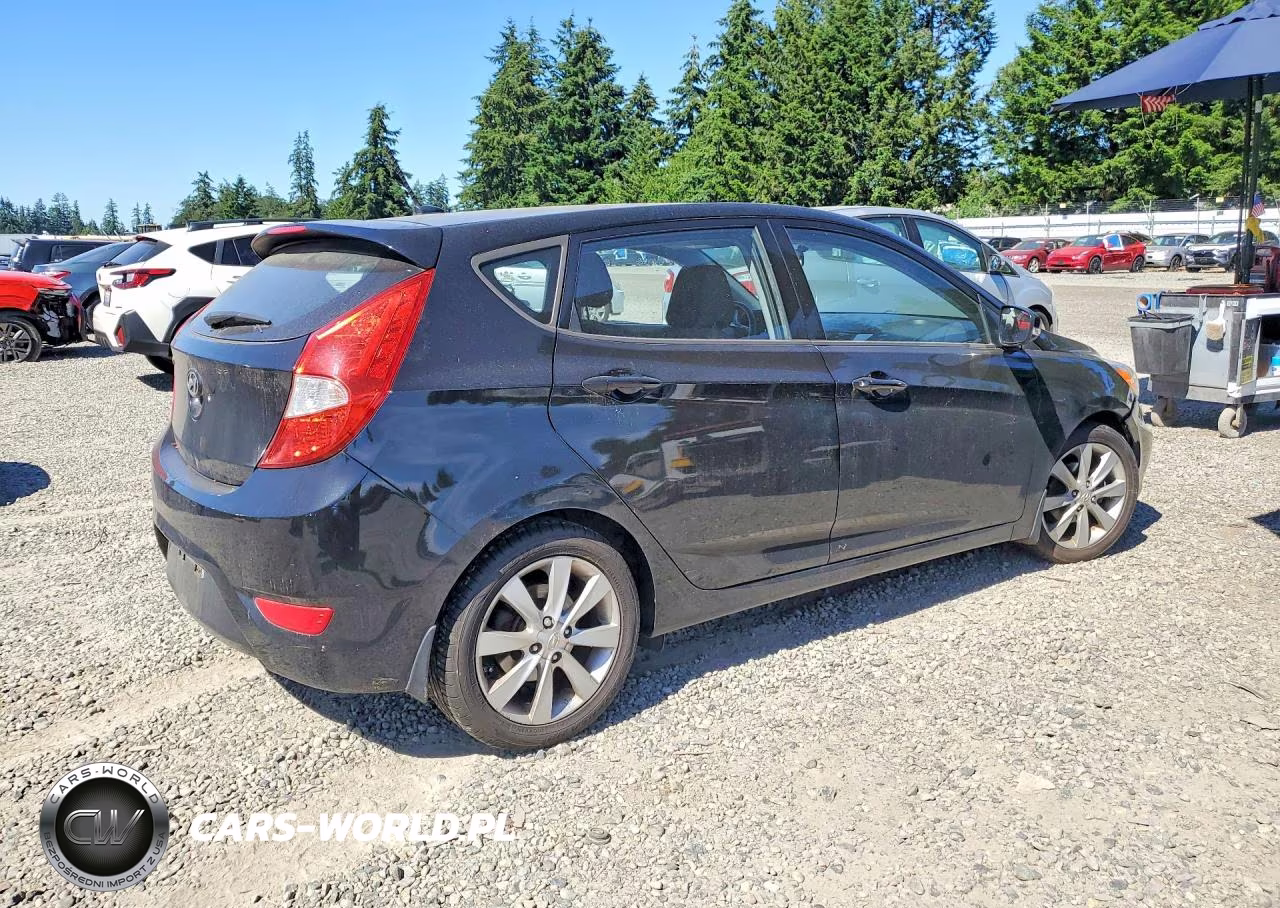 2014 Hyundai Accent Se VIN:KMHCU5AE4EU196013 - 3