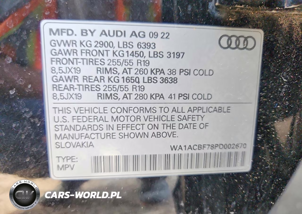 2023 Audi Q7 Premium VIN:WA1ACBF78PD002670 - 13