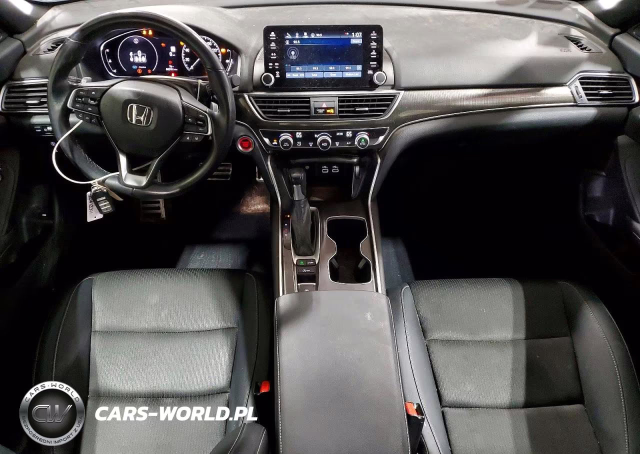 2022 Honda Accord Sport VIN:1HGCV1F30NA072552 - 8