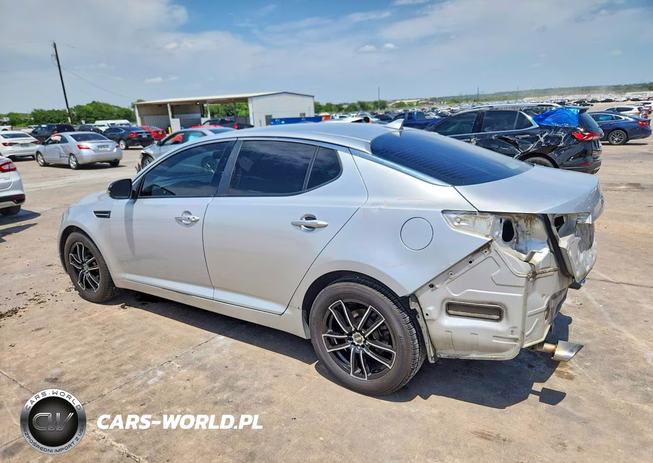 2012 Kia Optima Lx VIN:KNAGM4A76C5291887 - 2