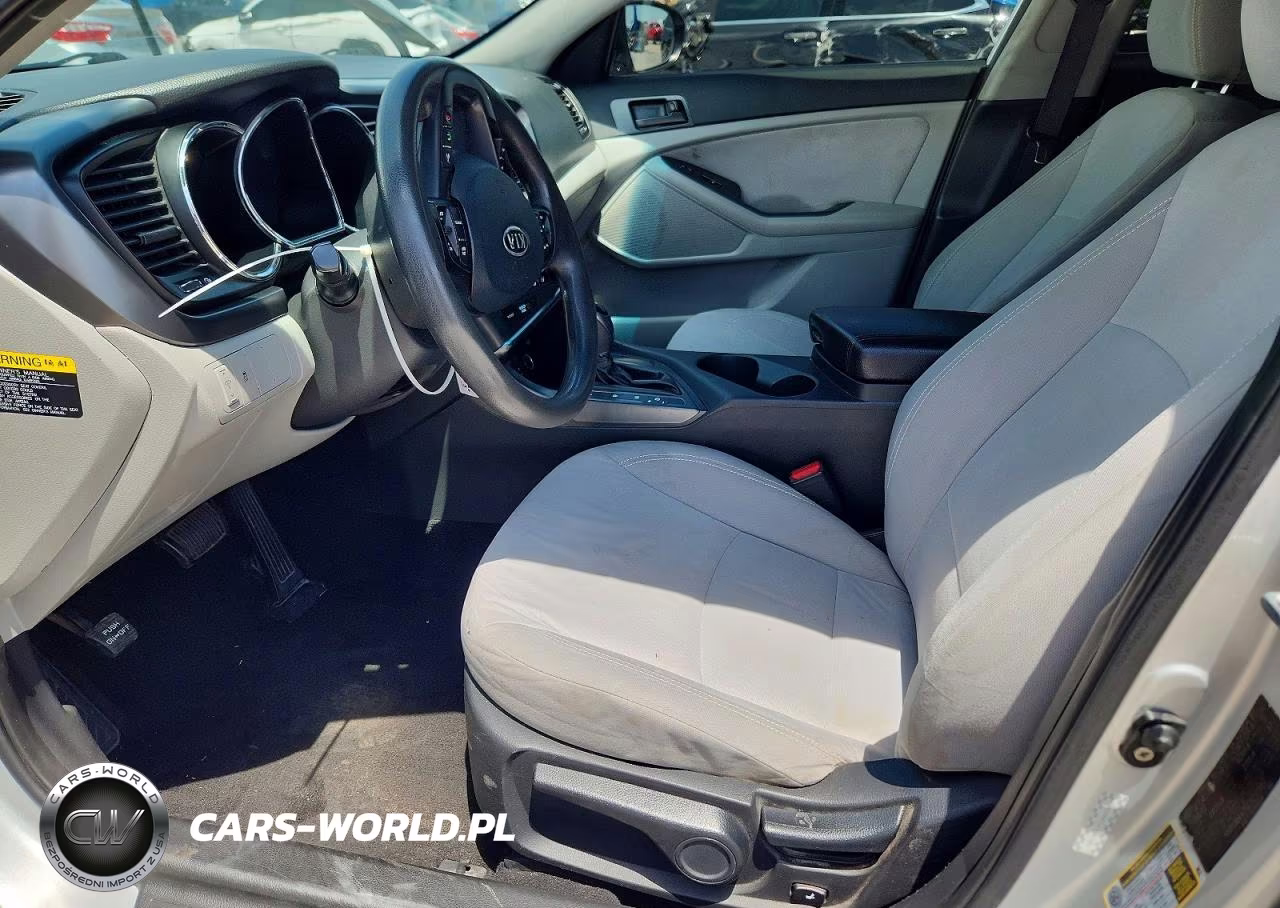 2012 Kia Optima Lx VIN:KNAGM4A76C5291887 - 7