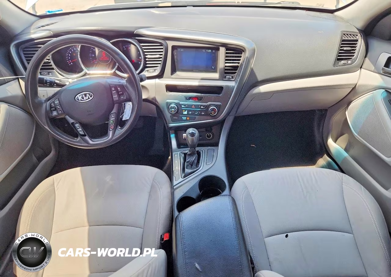 2012 Kia Optima Lx VIN:KNAGM4A76C5291887 - 8