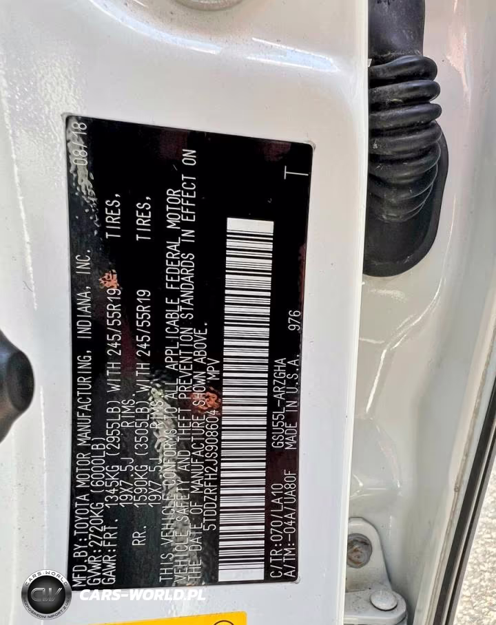 2018 Toyota Highlander Limited VIN:5TDDZRFH2JS908604 - 10