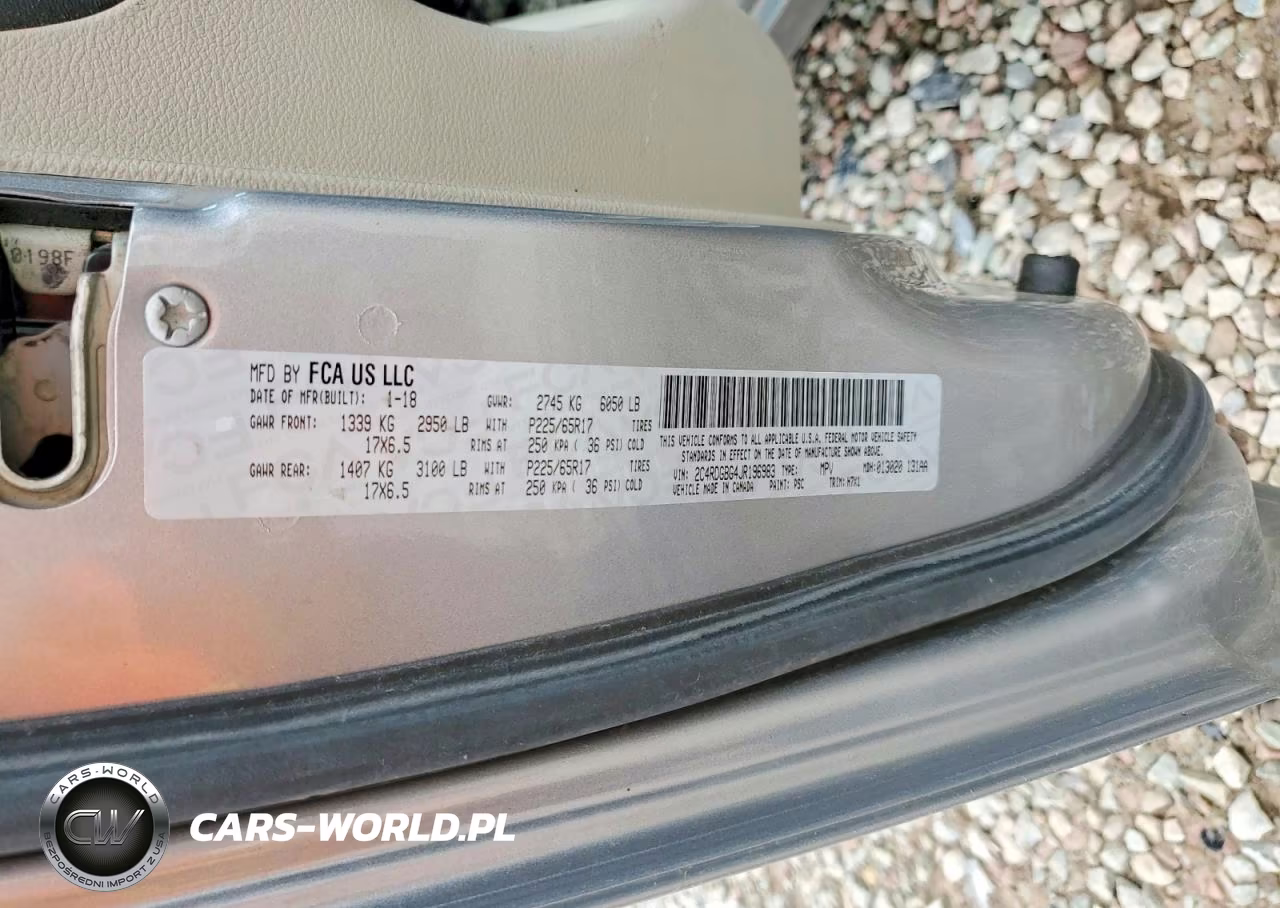 2018 Dodge Grand Caravan Se VIN:2C4RDGBG4JR196983 - 13