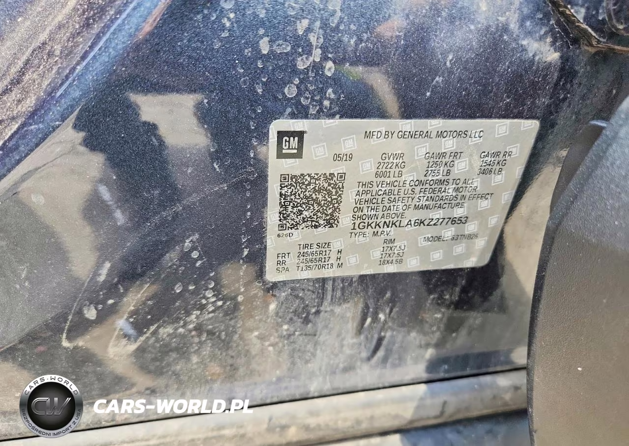 2019 GMC Acadia Sle VIN:1GKKNKLA6KZ277653 - 14