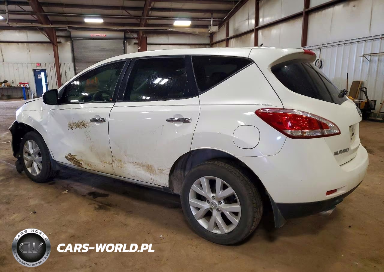 2013 Nissan Murano S VIN:JN8AZ1MU4DW207897 - 2