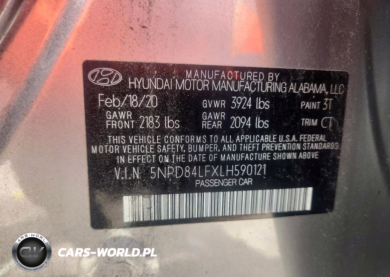 2020 Hyundai Elantra Value Edition VIN:5NPD84LFXLH590121 - 12