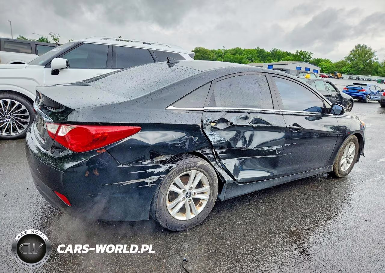 2014 Hyundai Sonata Gls VIN:5NPEB4AC7EH896145 - 3
