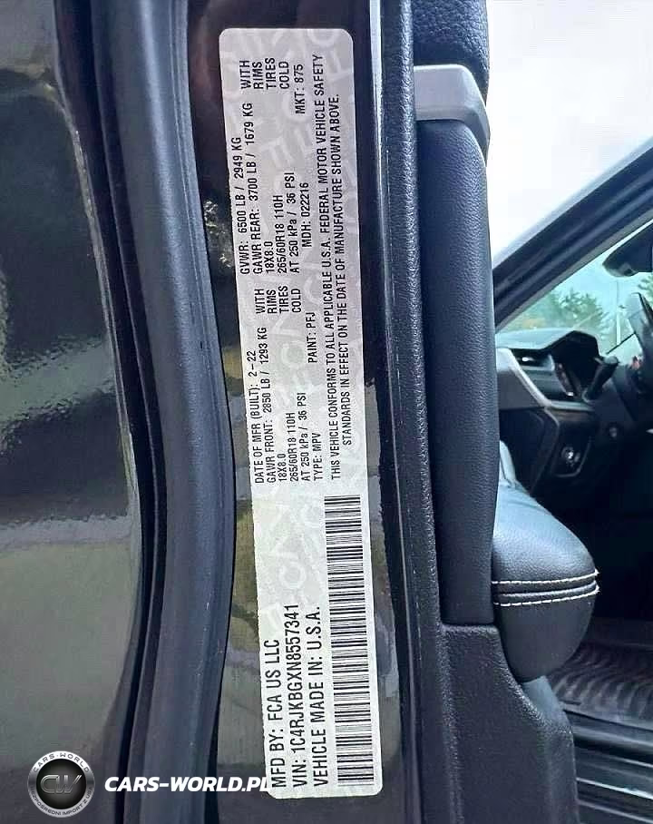 2022 Jeep Grand Cherokee L Limited VIN:1C4RJKBGXN8557341 - 10