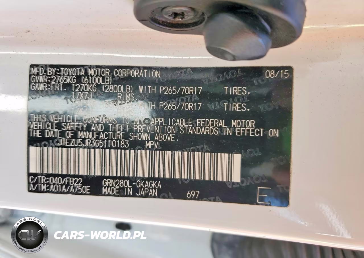 2016 Toyota 4Runner Sr5 VIN:JTEZU5JR3G5110183 - 13