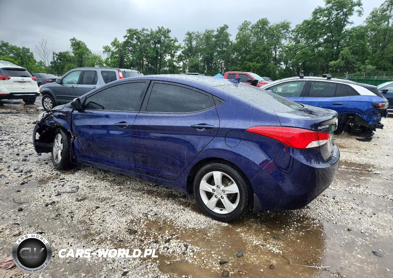 2013 Hyundai Elantra Gls VIN:5NPDH4AE5DH415061 - 2