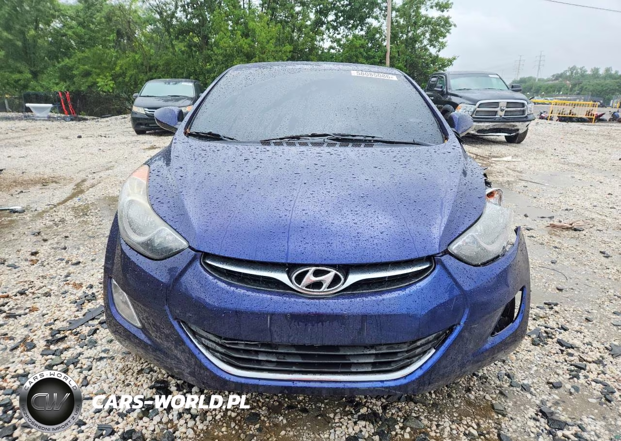 2013 Hyundai Elantra Gls VIN:5NPDH4AE5DH415061 - 5