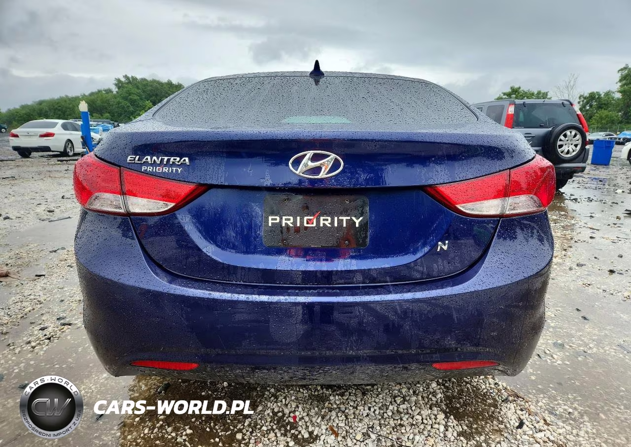 2013 Hyundai Elantra Gls VIN:5NPDH4AE5DH415061 - 6