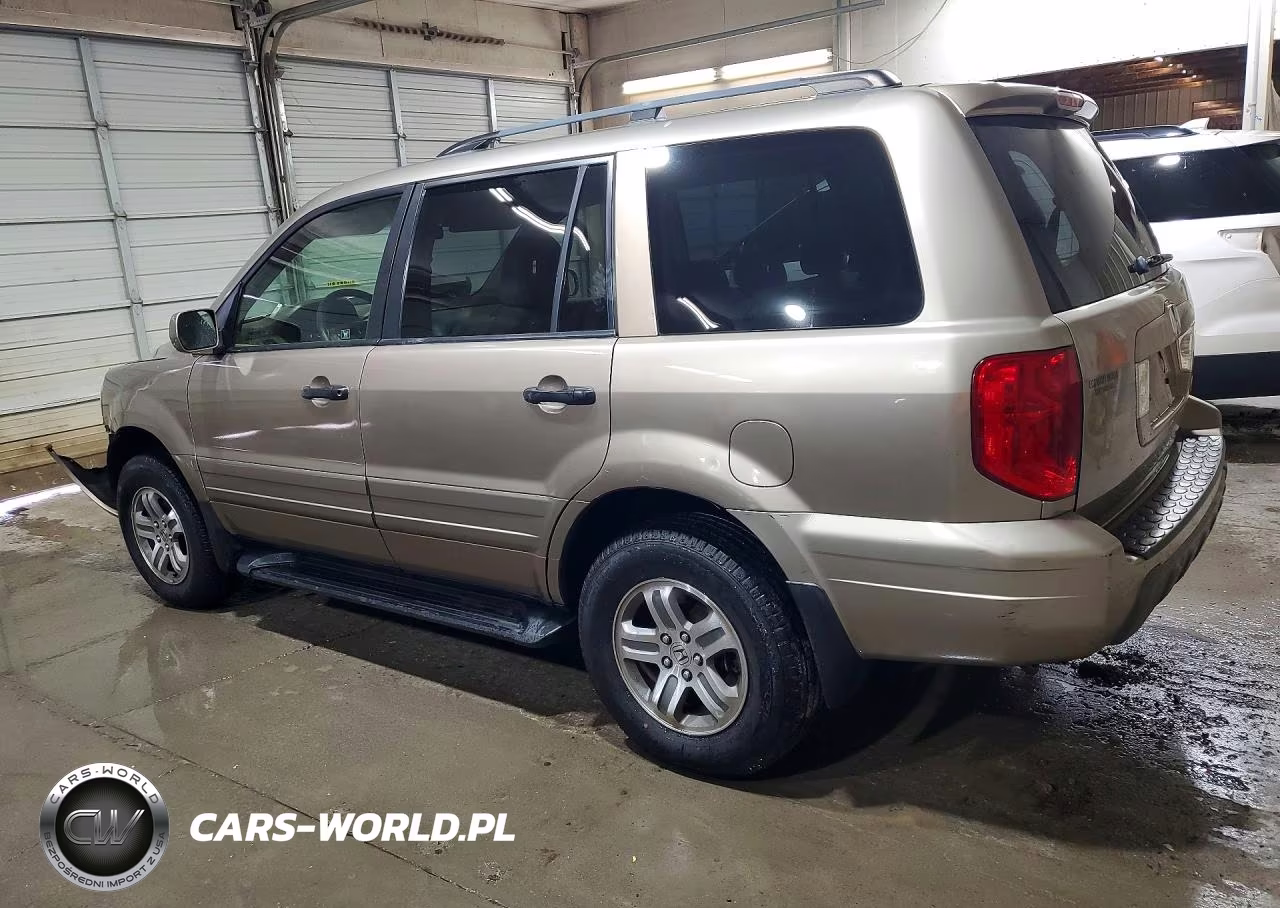 2003 Honda Pilot Ex VIN:2HKYF18413H606557 - 2