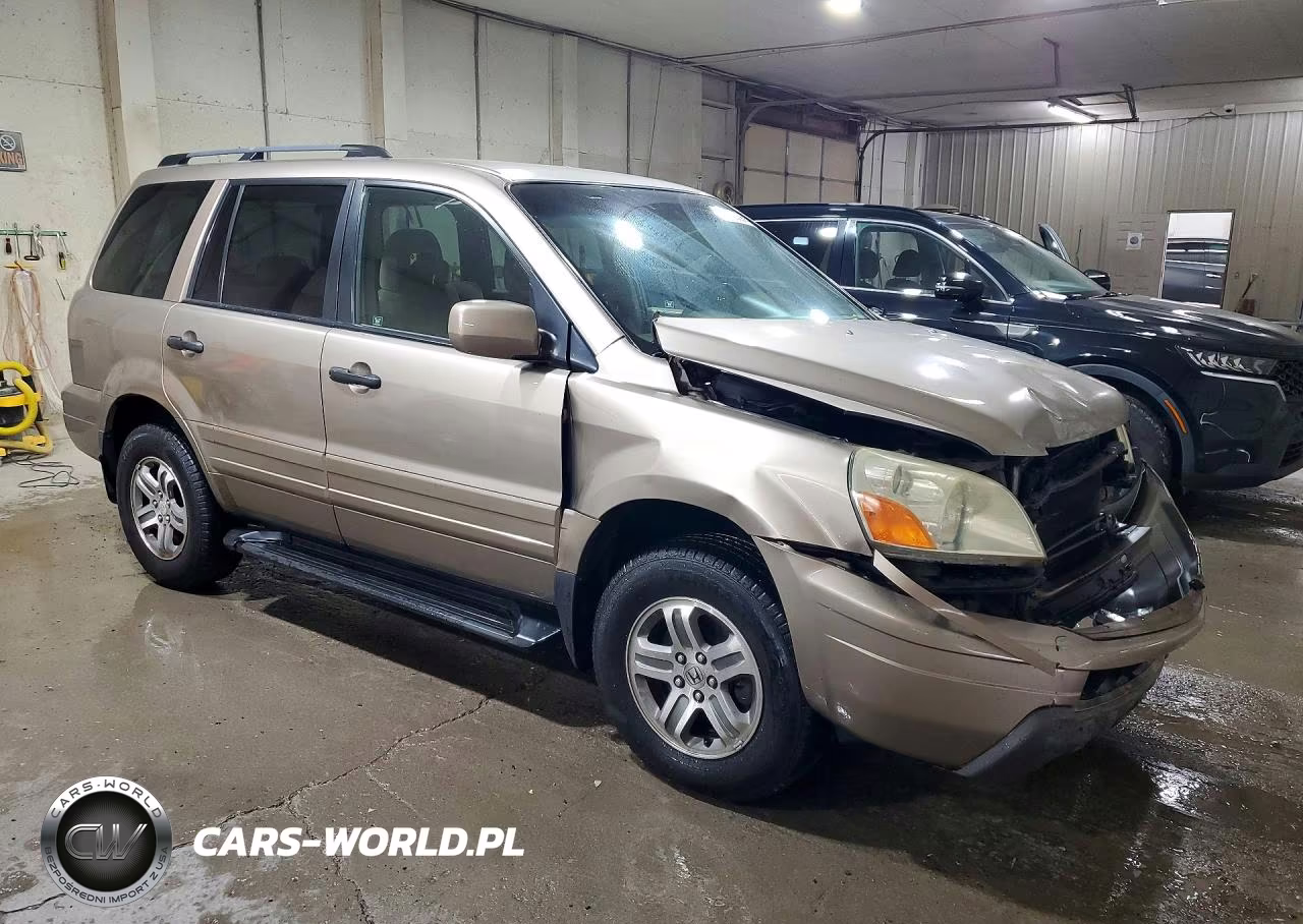 2003 Honda Pilot Ex VIN:2HKYF18413H606557 - 4