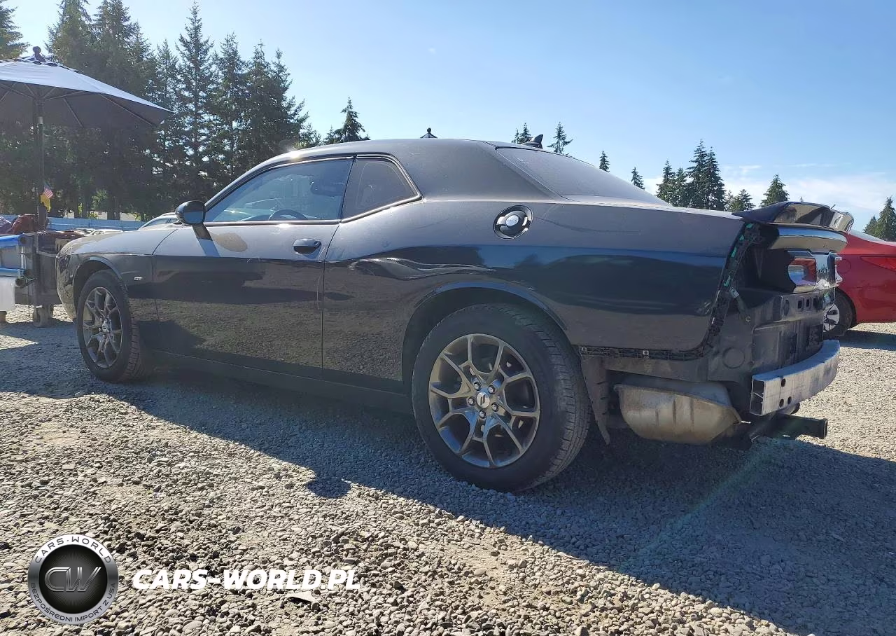 2017 Dodge Challenger Gt VIN:2C3CDZGG5HH593939 - 2