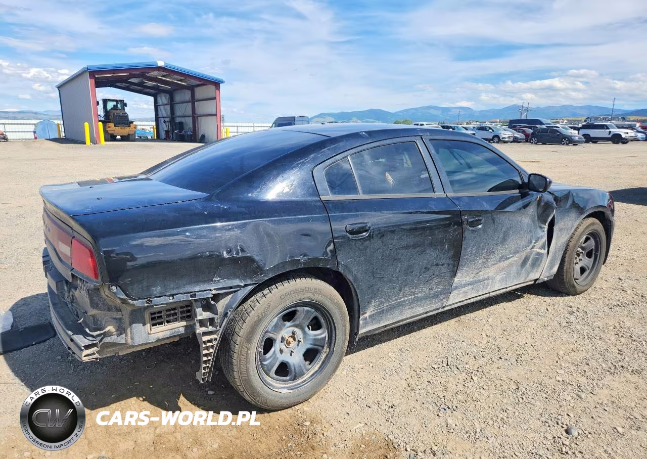 2013 Dodge Charger Police VIN:2C3CDXAT5DH673780 - 3