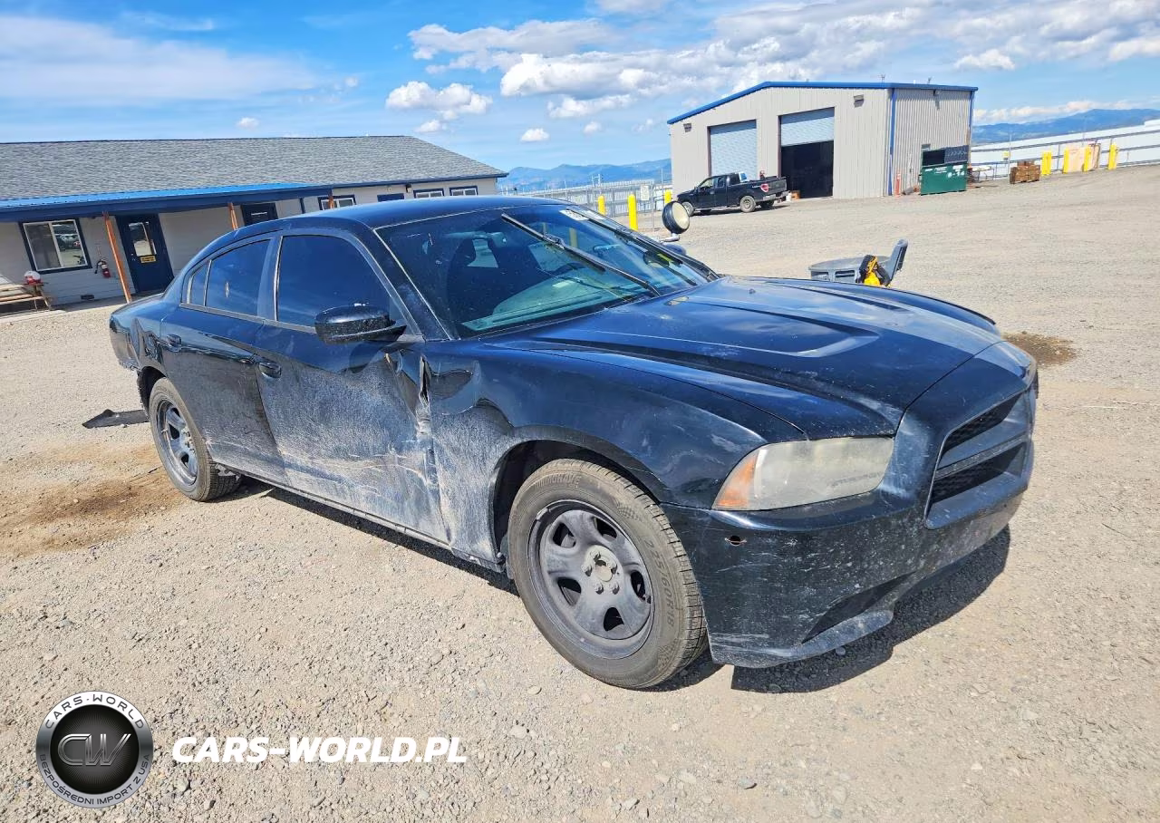 2013 Dodge Charger Police VIN:2C3CDXAT5DH673780 - 4