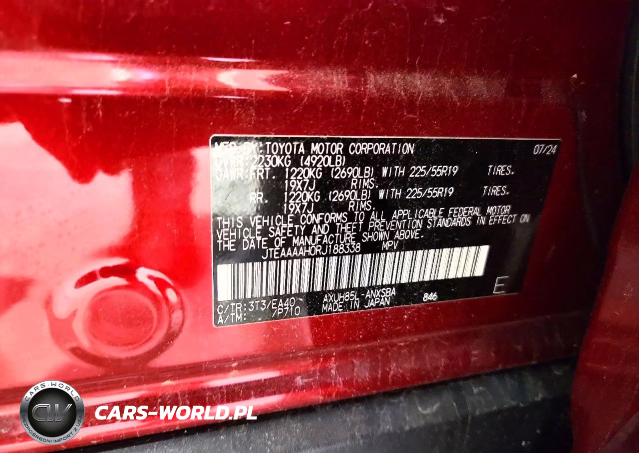 2024 Toyota Venza Limited VIN:JTEAAAAH0RJ188338 - 12