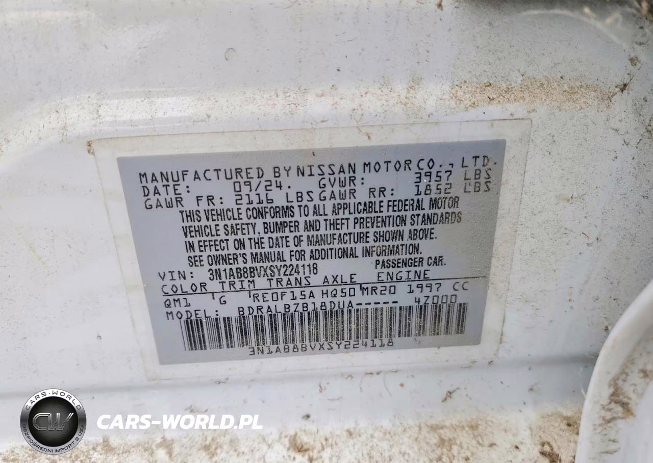 2025 Nissan Sentra S VIN:3N1AB8BVXSY224118 - 12