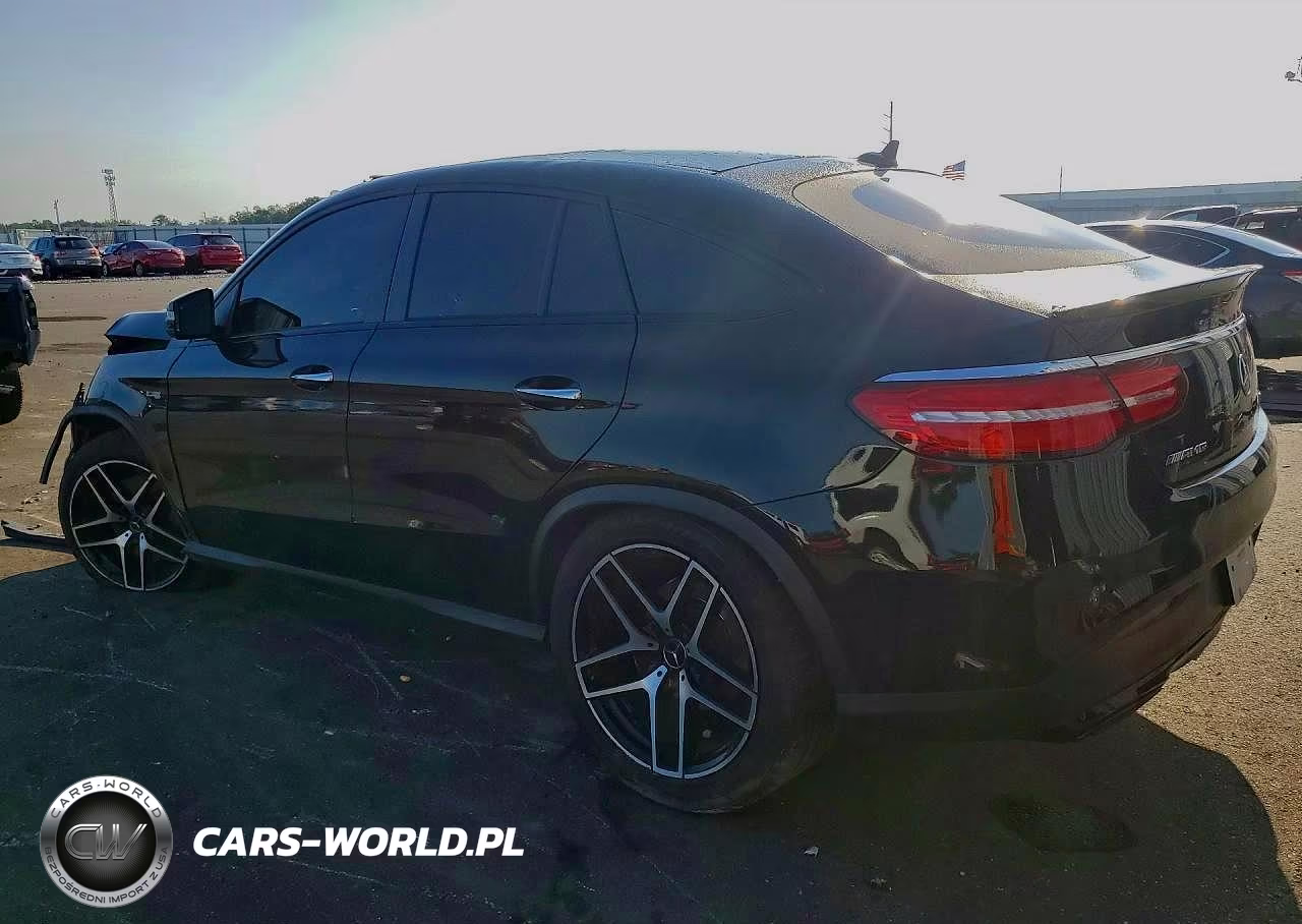 2019 Mercedes-Benz Gle Coupe 43 Amg VIN:4JGED6EB1KA140767 - 2