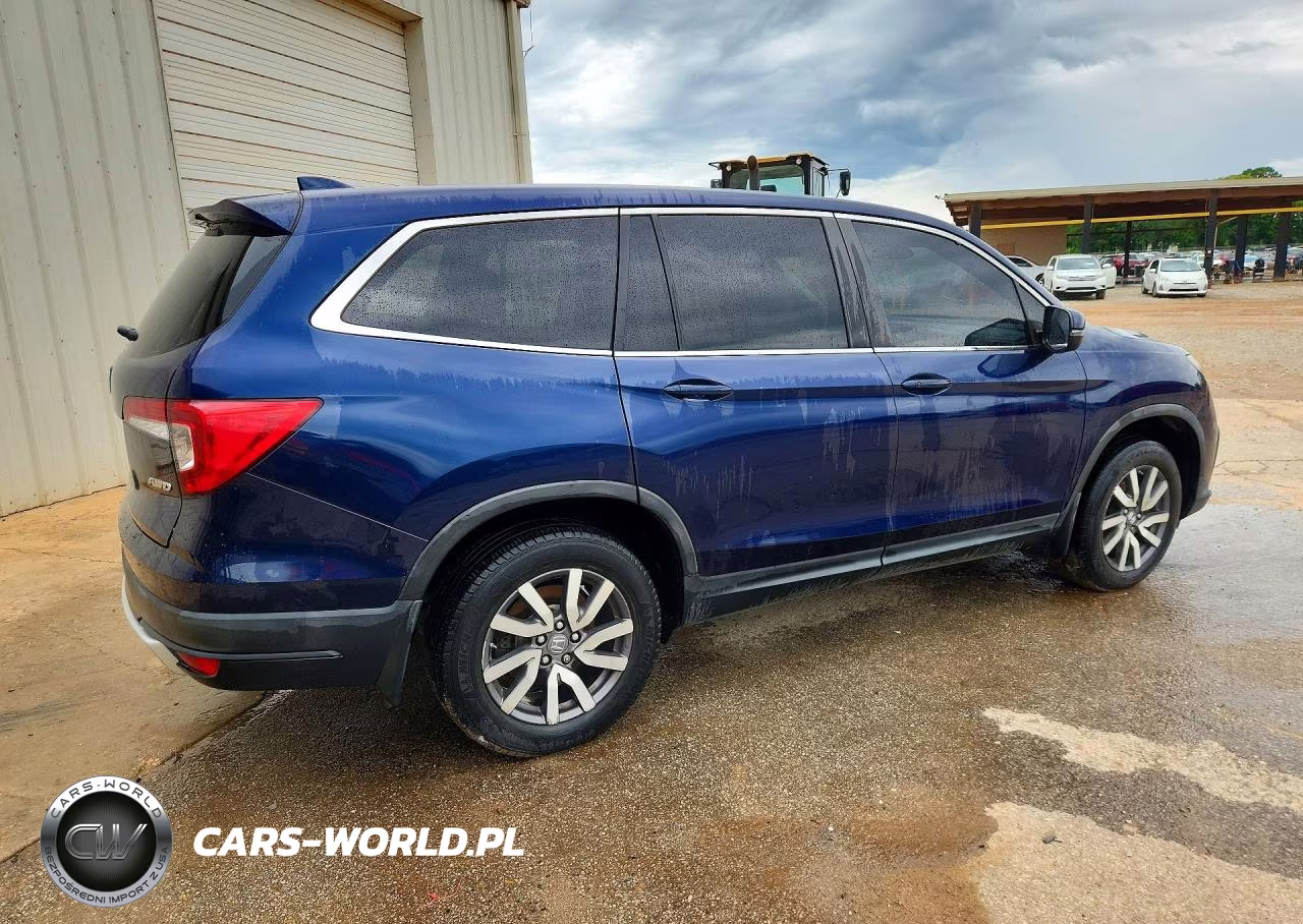 2019 Honda Pilot Ex VIN:5FNYF6H38KB068179 - 3