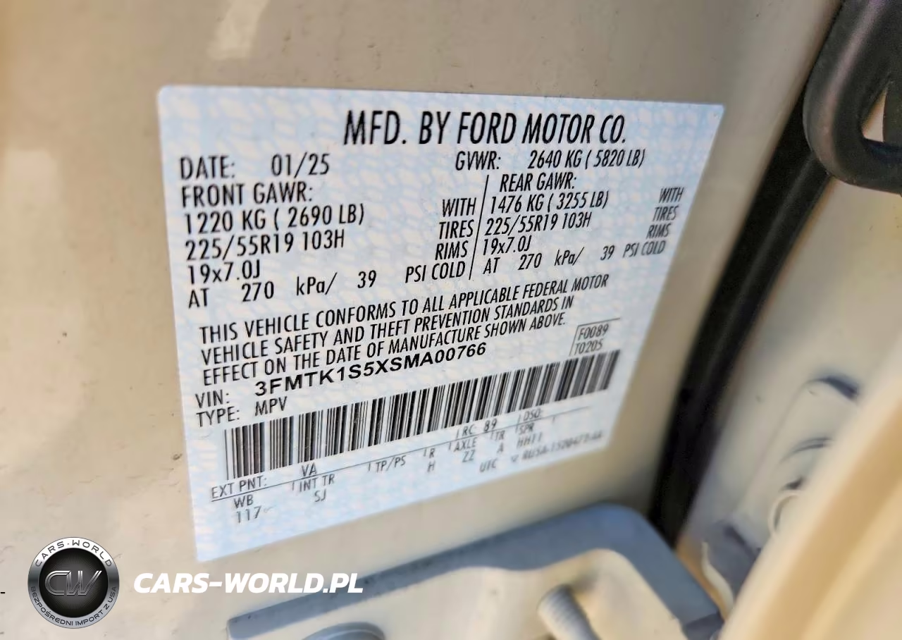2025 Ford Mustang Mach-E Select VIN:3FMTK1S5XSMA00766 - 13