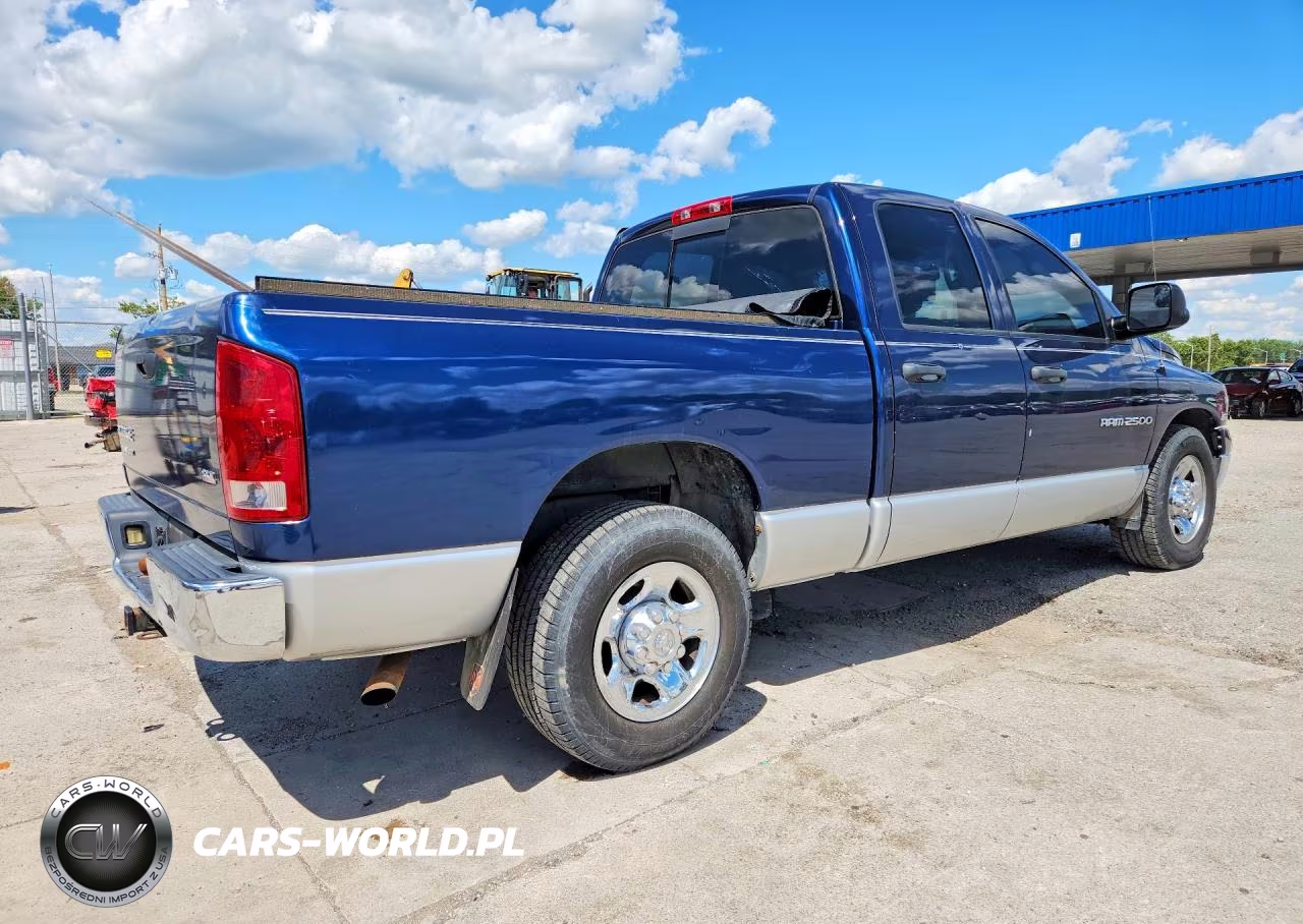 2003 Dodge Ram 2500 St VIN:3D7KA28D83G849825 - 3