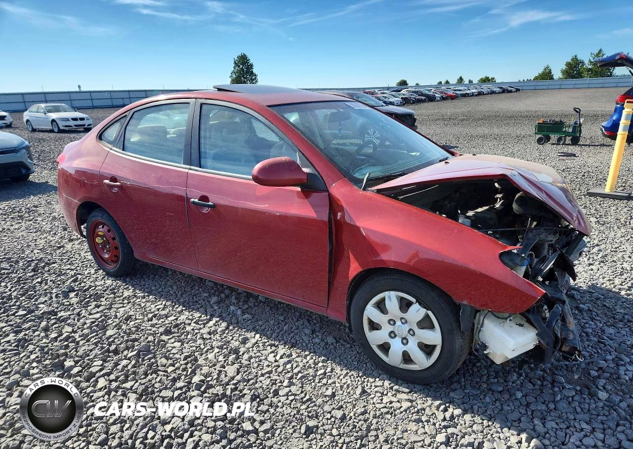 2008 Hyundai Elantra Gls VIN:KMHDU46D48U435482 - 4