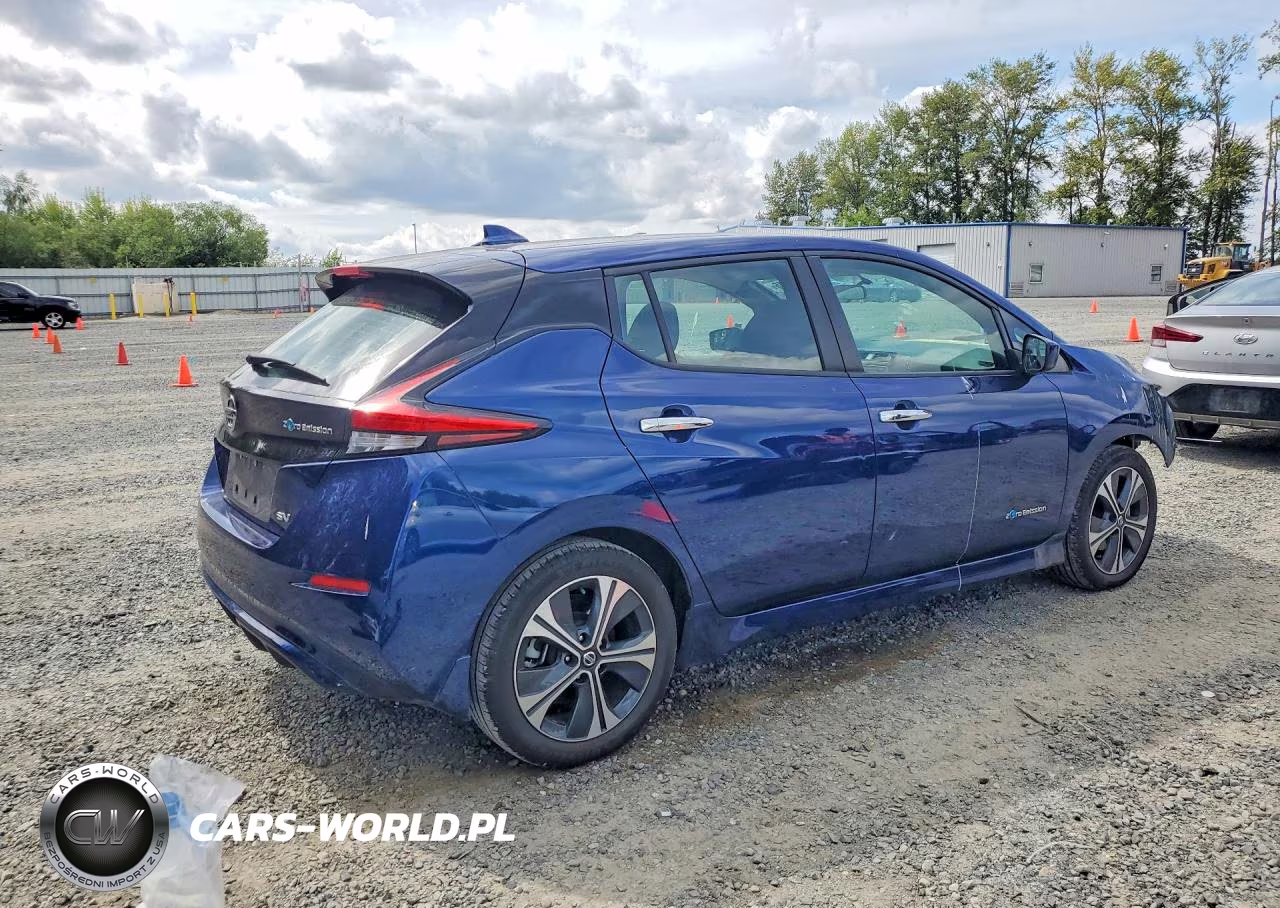 2019 Nissan Leaf Sv VIN:1N4AZ1CP6KC321671 - 3