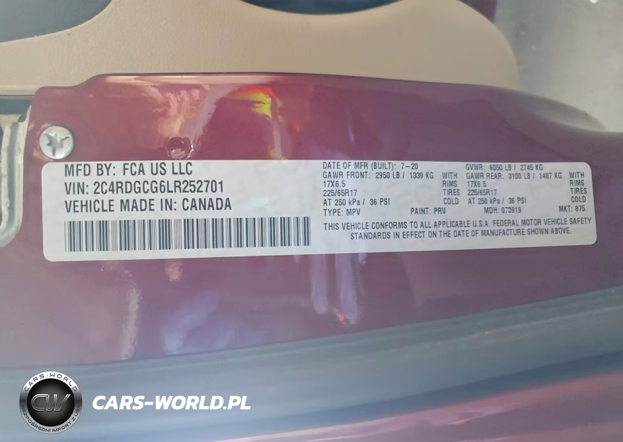 2020 Dodge Grand Caravan Sxt VIN:2C4RDGCG6LR252701 - 13