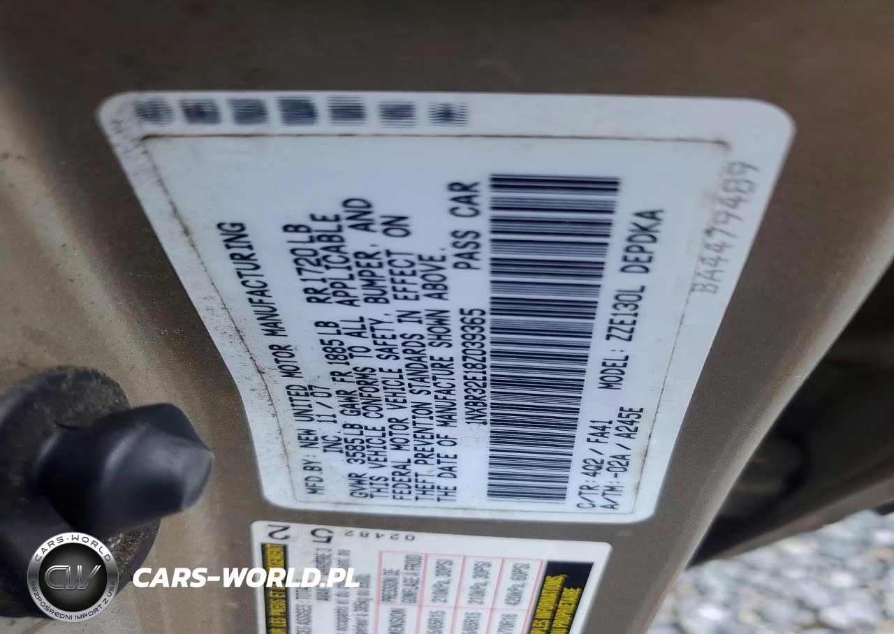 2008 Toyota Corolla Ce VIN:1NXBR32E18Z039365 - 12