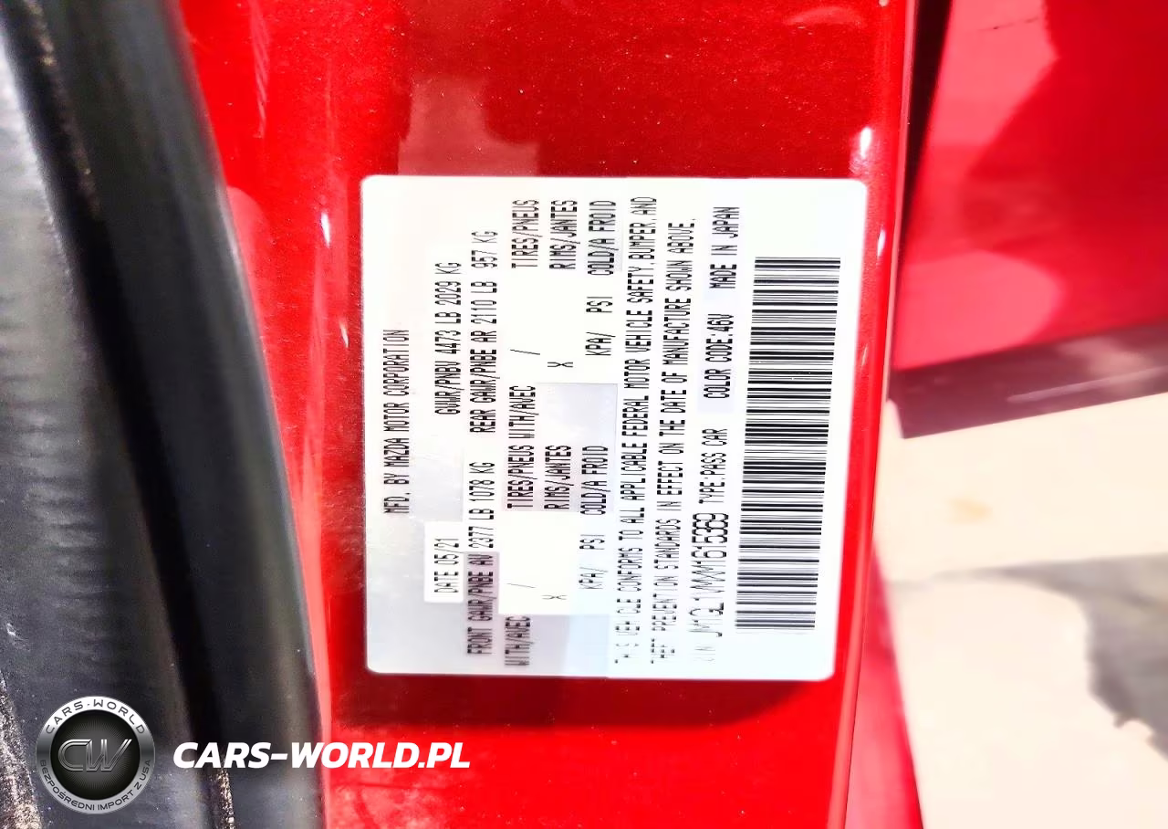 2021 Mazda 6 Touring VIN:JM1GL1VMXM1615369 - 13