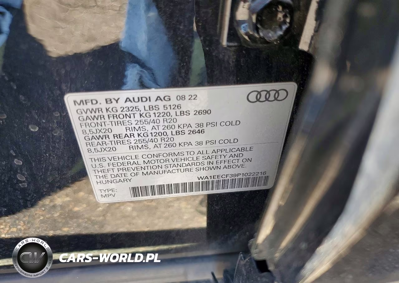 2023 Audi Q3 Premium Plus S Line 45 VIN:WA1EECF39P1022216 - 13