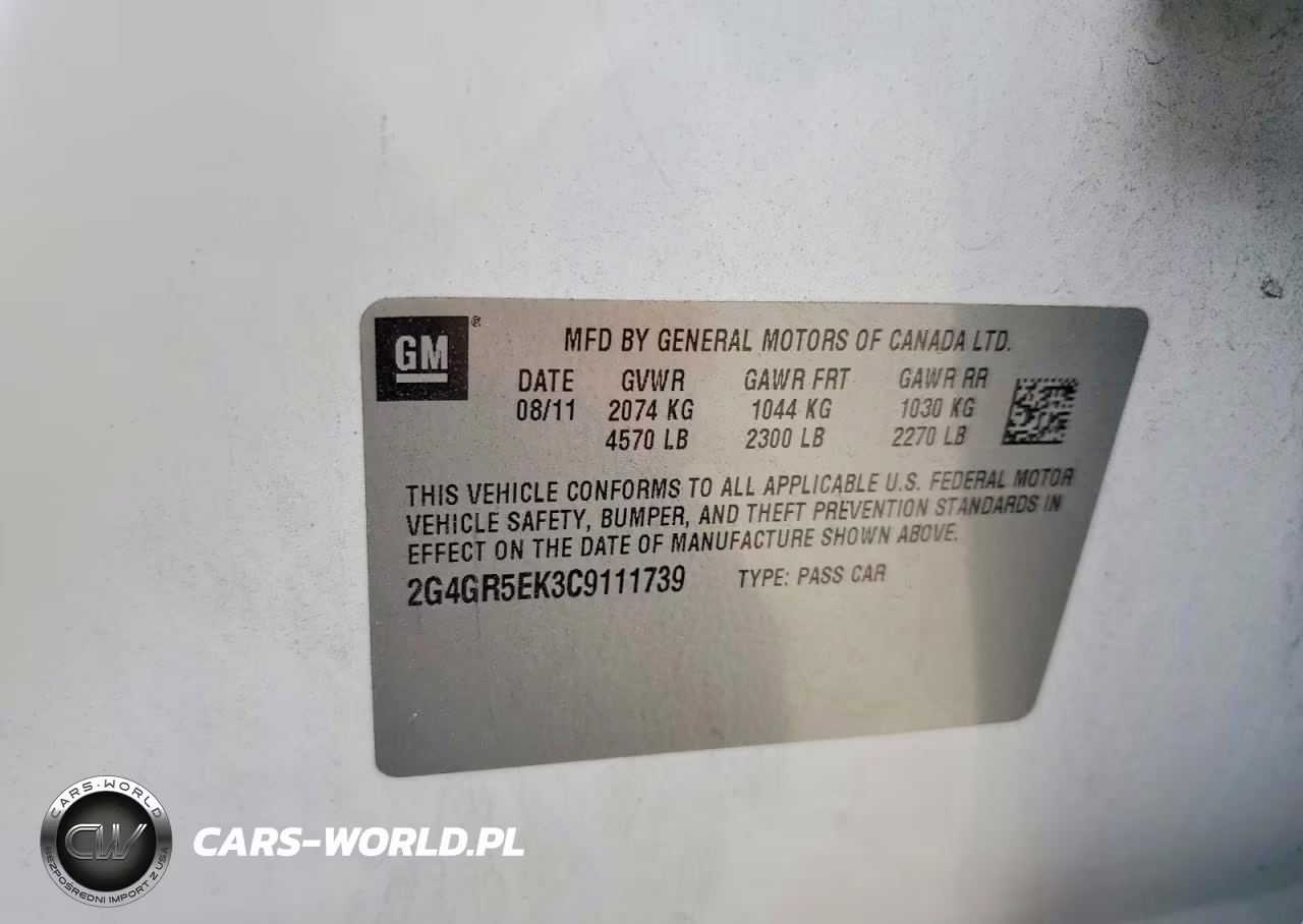 2012 Buick Regal VIN:2G4GR5EK3C9111739 - 12