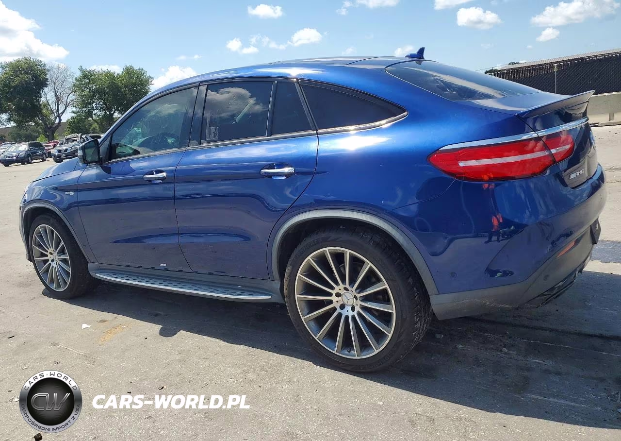 2019 Mercedes-Benz Gle Coupe 43 Amg VIN:4JGED6EB6KA152980 - 2