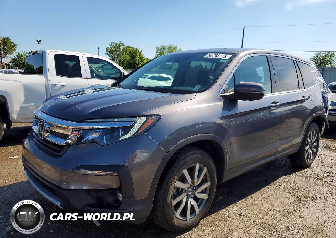 2021 Honda Pilot Exl VIN:5FNYF6H50MB071274 - 1
