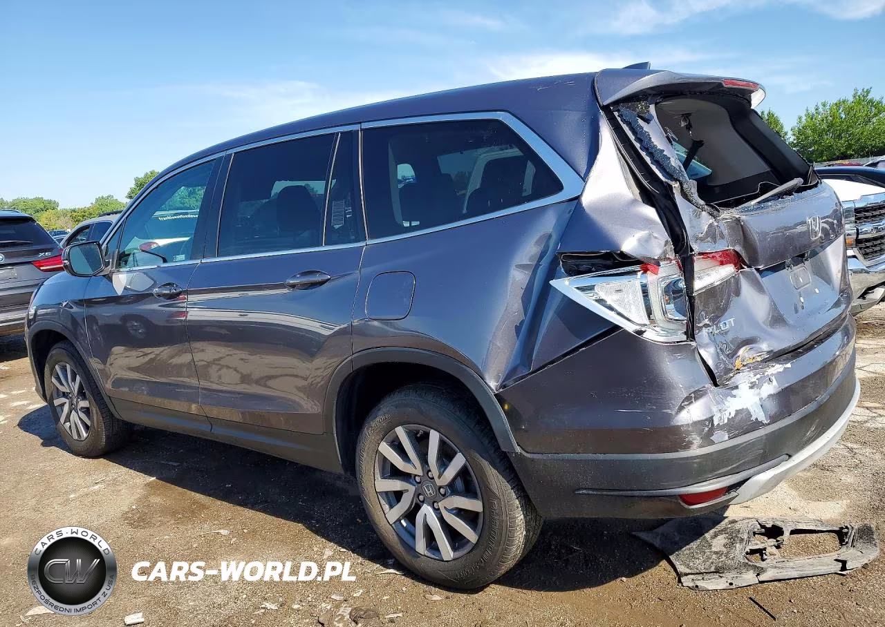 2021 Honda Pilot Exl VIN:5FNYF6H50MB071274 - 2
