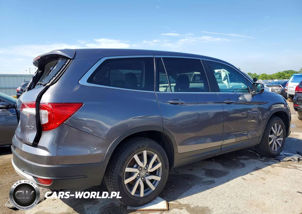 2021 Honda Pilot Exl VIN:5FNYF6H50MB071274 - 3