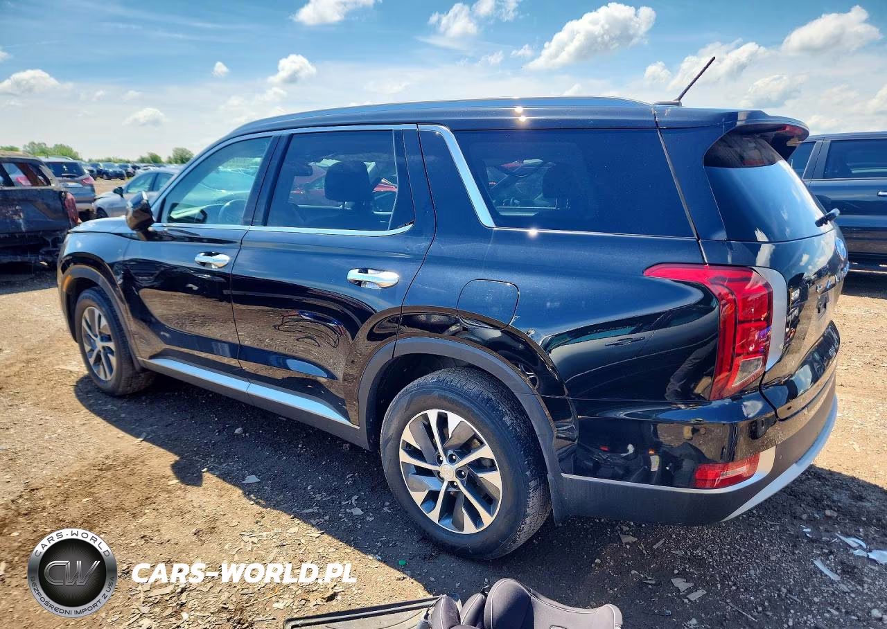 2021 Hyundai Palisade Sel VIN:KM8R2DHE8MU188205 - 2