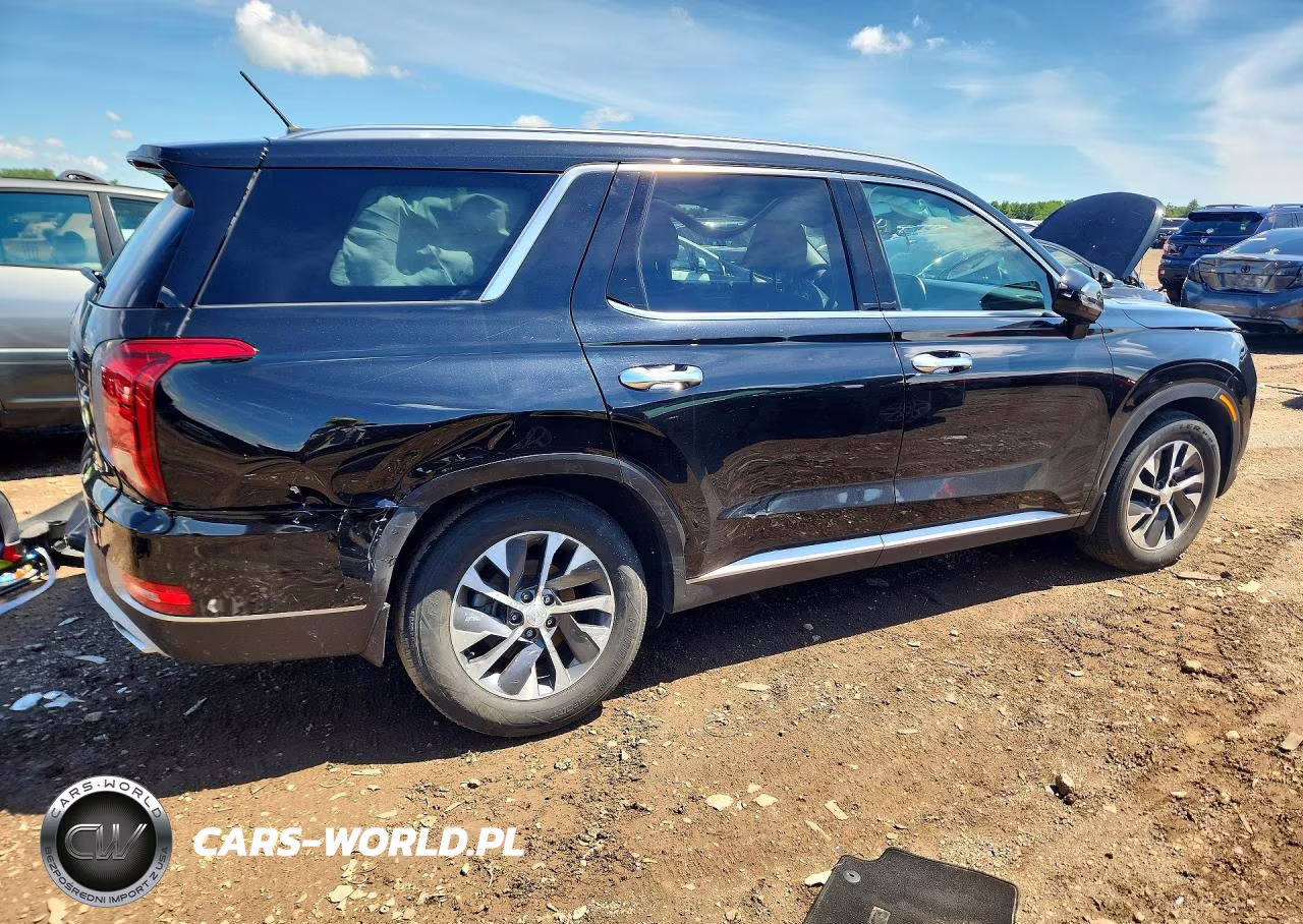 2021 Hyundai Palisade Sel VIN:KM8R2DHE8MU188205 - 3
