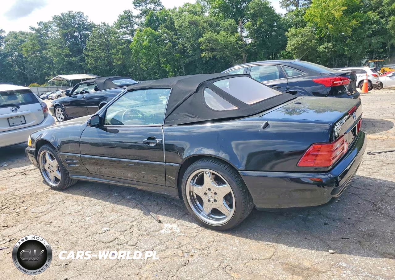 2001 Mercedes-Benz Sl 500 VIN:WDBFA68F01F200702 - 2