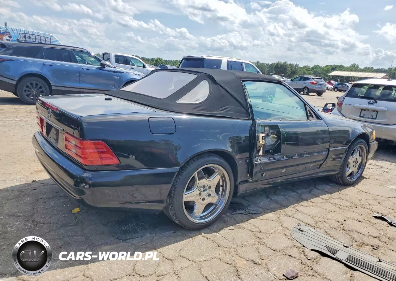 2001 Mercedes-Benz Sl 500 VIN:WDBFA68F01F200702 - 3