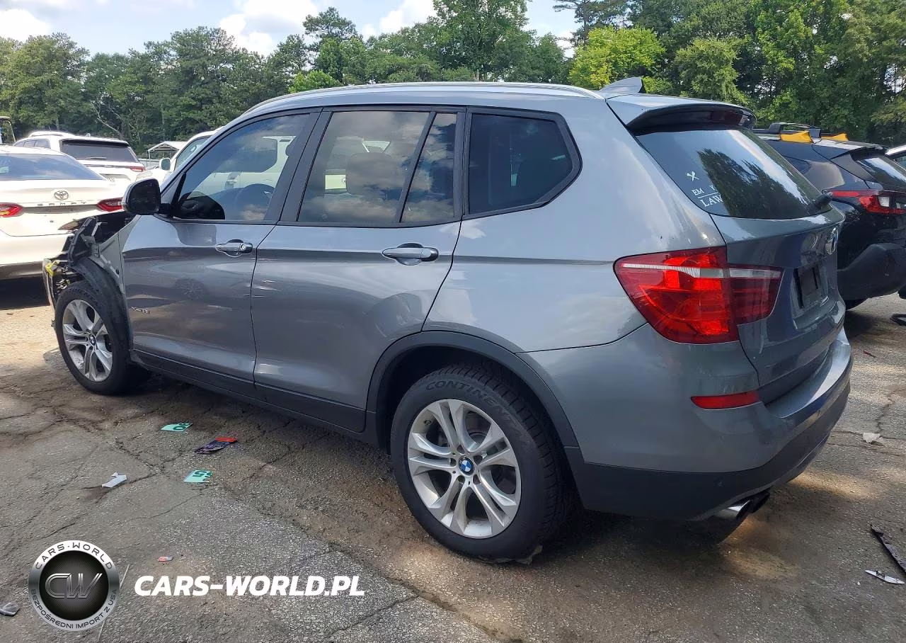 2017 BMW X3 xDrive35I VIN:5UXWX7C54H0U41100 - 2