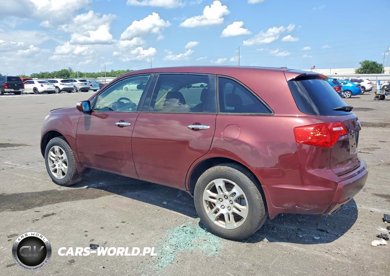 2008 Acura Mdx Technology VIN:2HNYD28688H548390 - 2